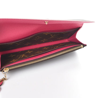 Louis Vuitton Monogram Bloom Flower Emilie Wallet 5 of 8