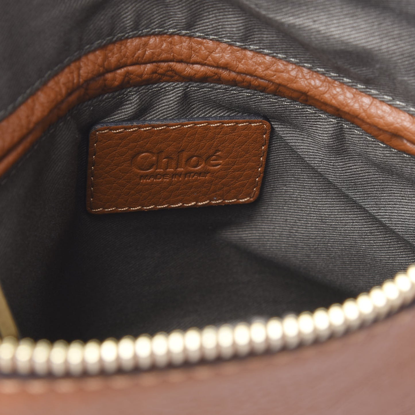 Calfskin Small Marcie Satchel Tan