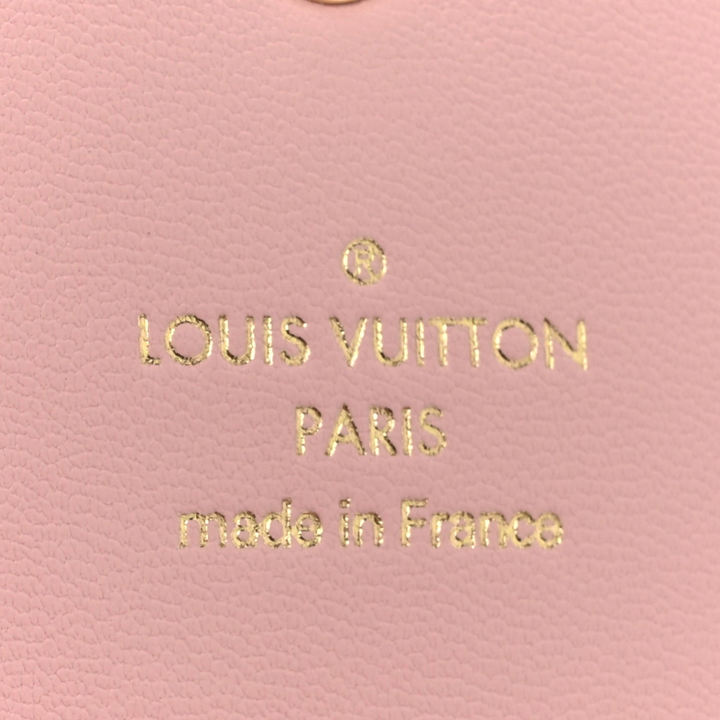 Monogram Large Kirigami Pochette Insert Rose Ballerine