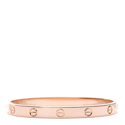 Cartier 18K Pink Gold LOVE Bracelet 17 3 of 7