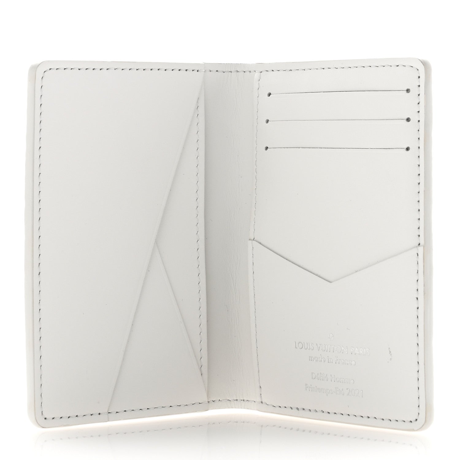 Louis Vuitton Taurillon Monogram LV Friends Pocket Organizer White 5 of 8