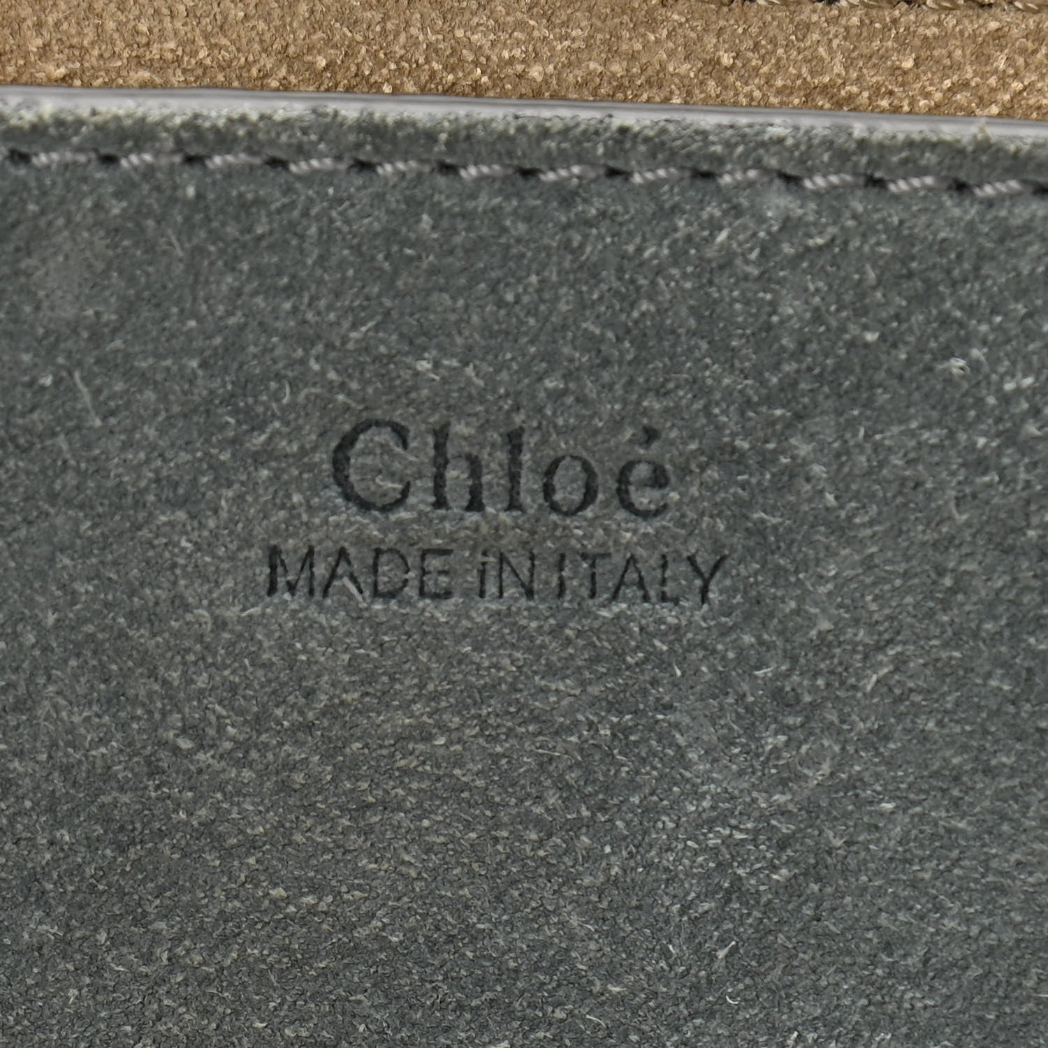 Chloe Suede Smooth Calfskin Mini Drew Shoulder Bag Cloudy Blue 6 of 11