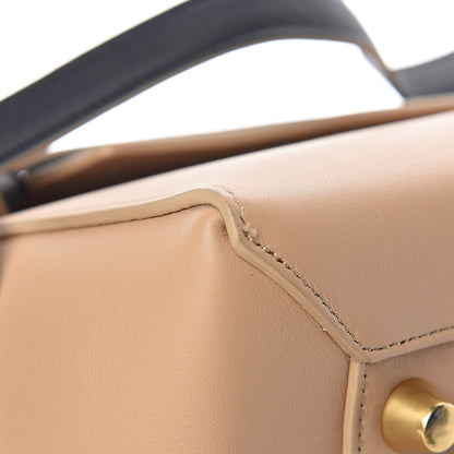 Celine Smooth Calfskin Mini Bi-Color Belt Bag Beige 9 of 15