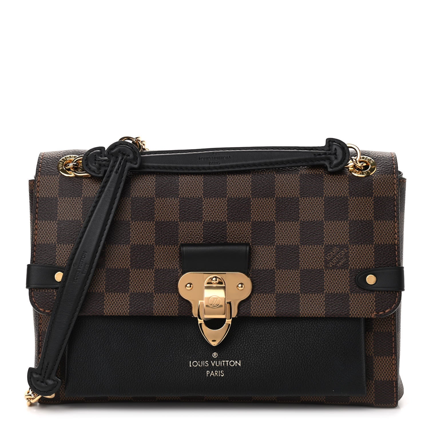Louis Vuitton Damier Ebene Vavin PM Black 1 of 8