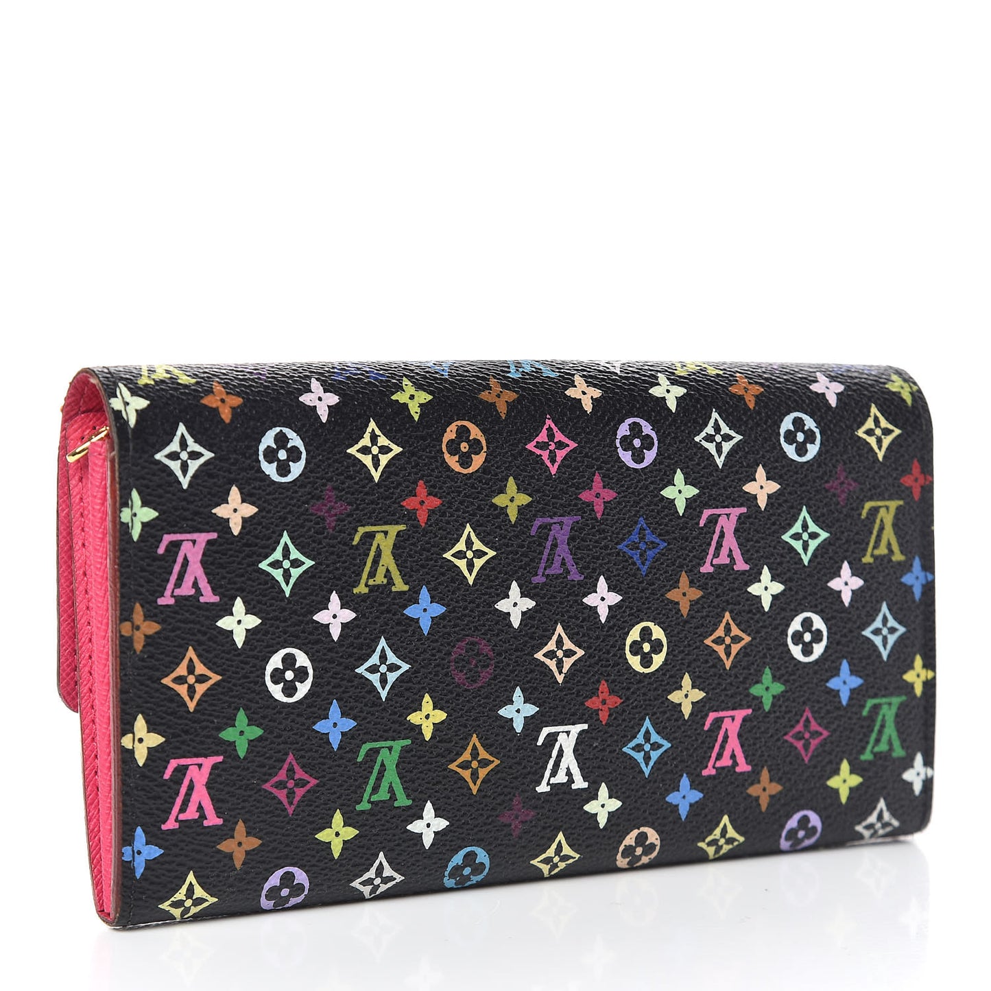 Monogram Multicolor Sarah Wallet Black Grenade