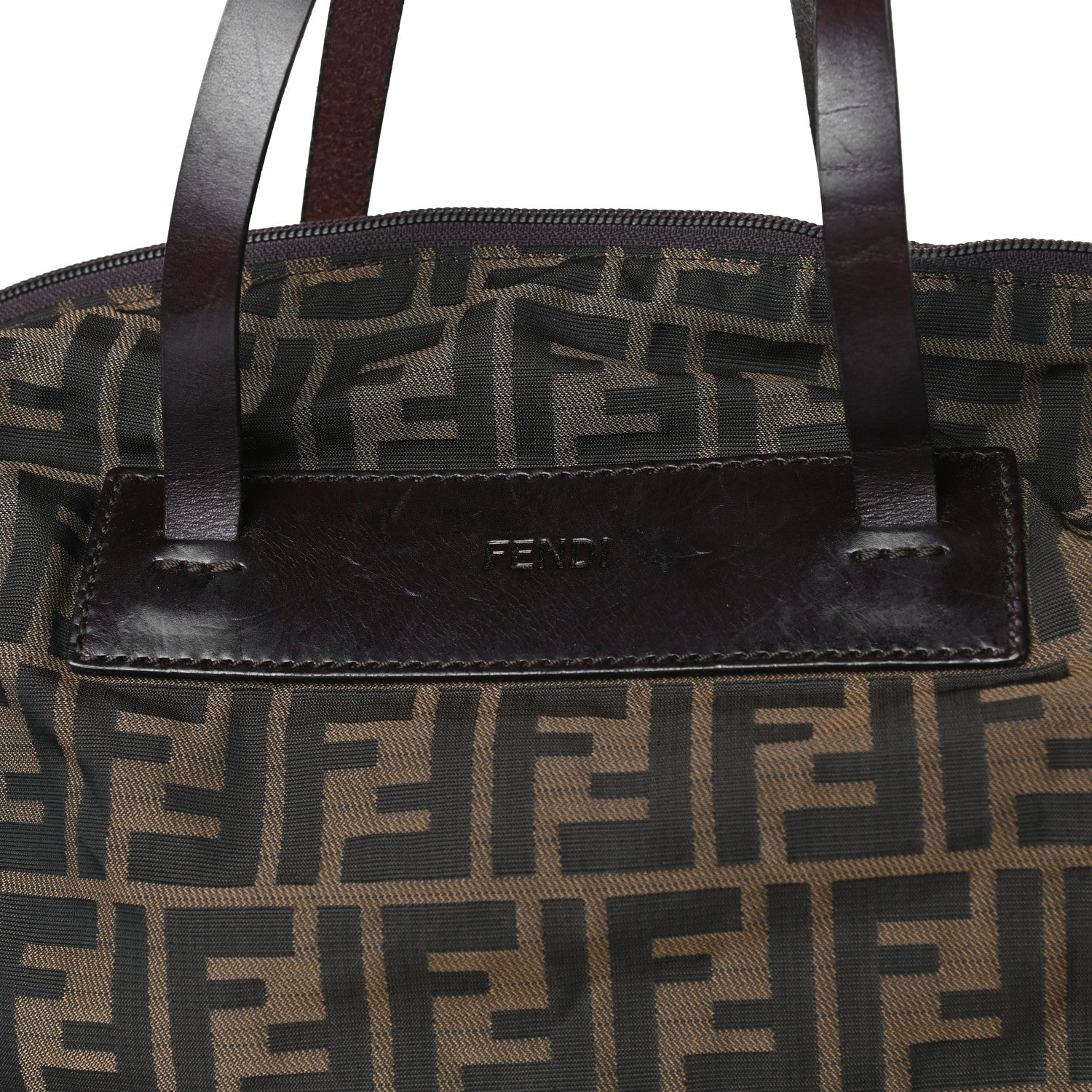 Fendi Zucca Shopping Tote Tobacco 6 of 24