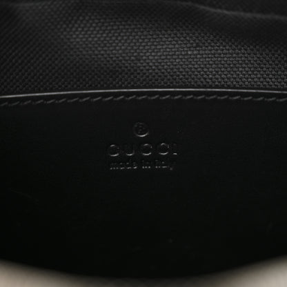 Gucci Calfskin Matelasse Monochrome Small GG Marmont Chain Shoulder Bag Black 6 of 11