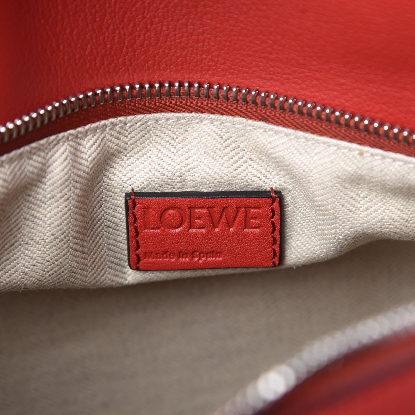 Calfskin Medium Puzzle Bag Scarlet