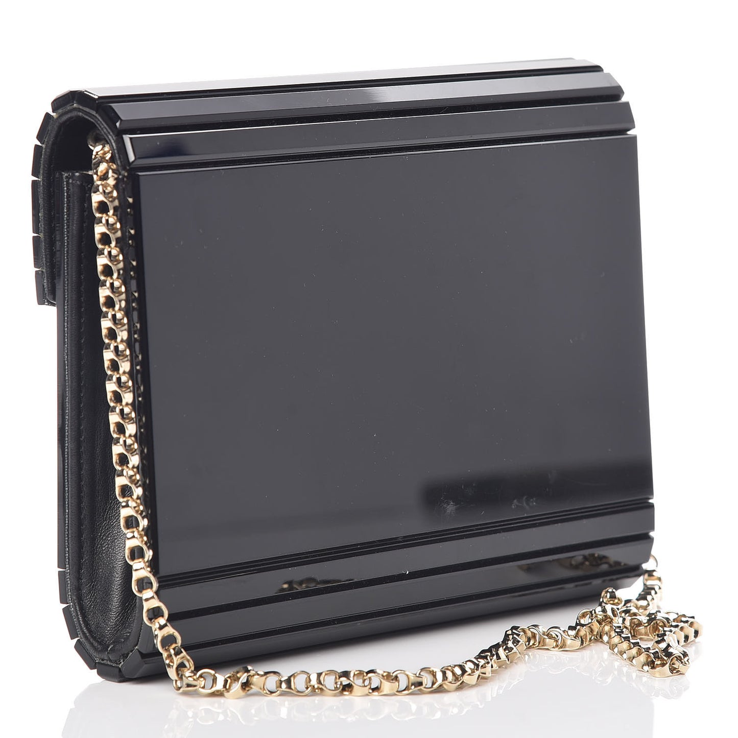 Acrylic Candy Clutch Black