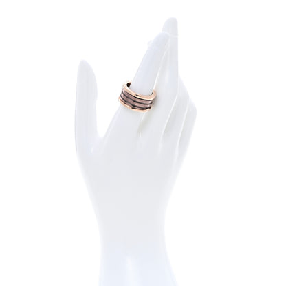 Bulgari 18K Rose Gold Bronze Cermet B.Zero1 Roma Four-Band Ring 57 8 2 of 5