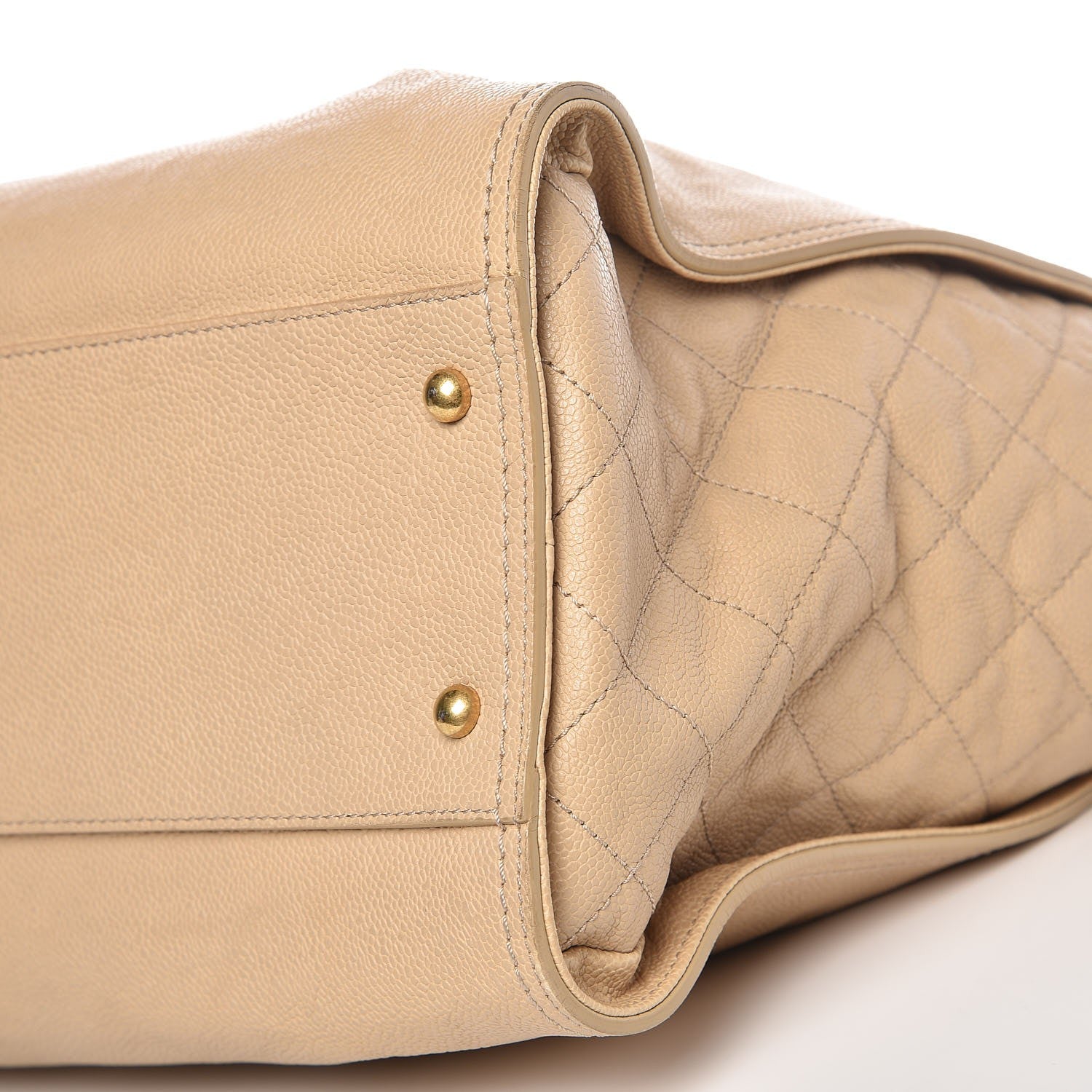 Chanel Caviar Large Edy Reissue Tote Beige 11 of 12