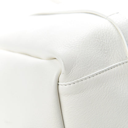 Balenciaga Smooth Calfskin Double Sided Small Everyday Tote Optic White Black 12 of 19