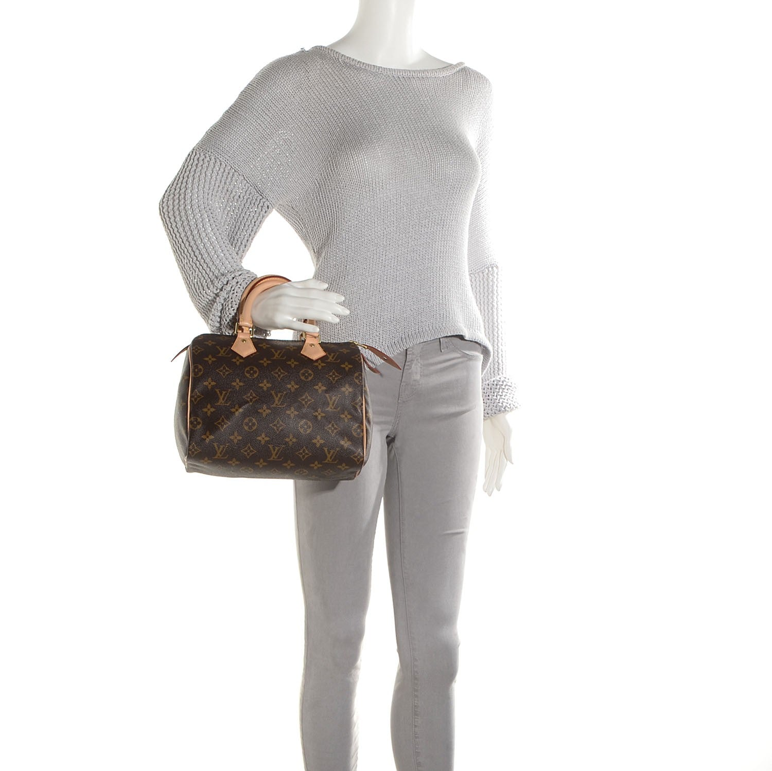 Louis Vuitton Monogram Speedy 25 2 of 9