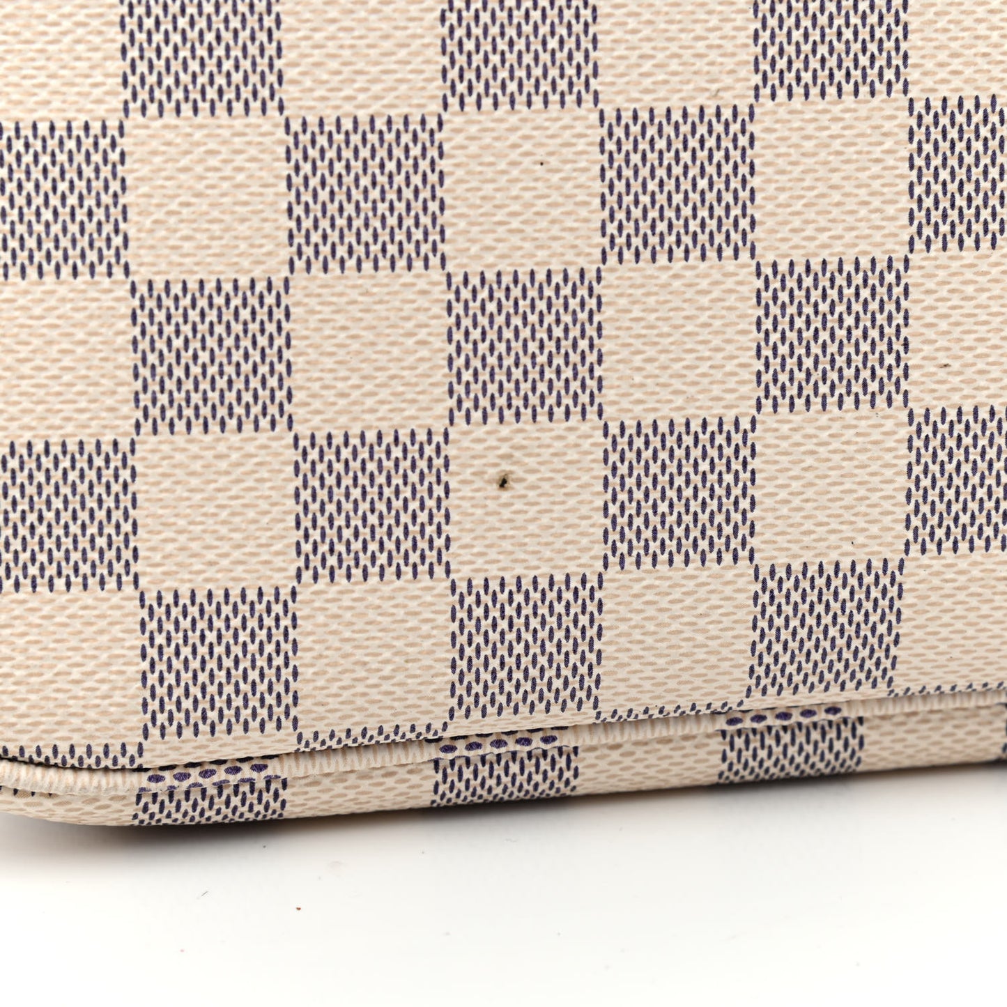 Damier Azur Neo Neverfull MM Rose Ballerine