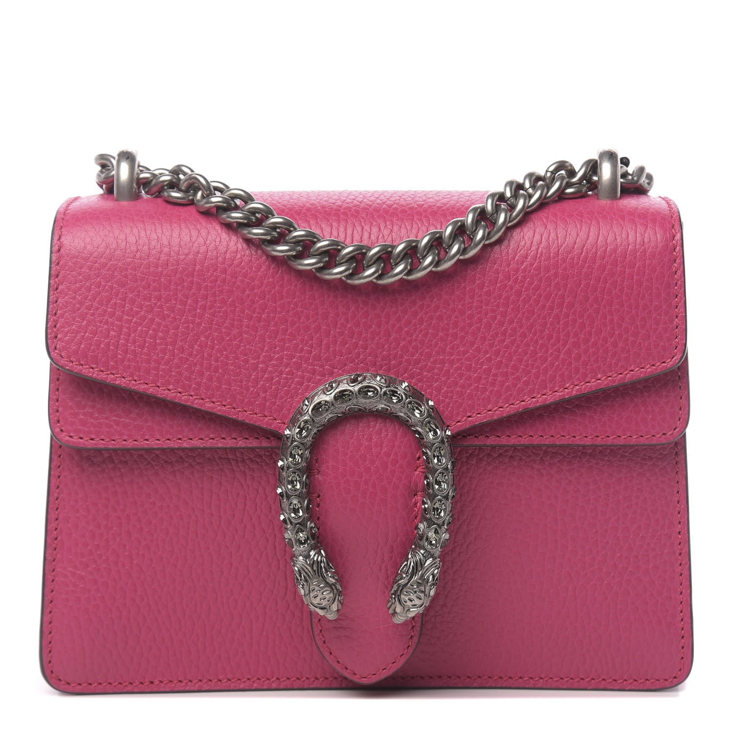 Gucci Calfskin Mini Dionysus Shoulder Bag Box Pink 1 of 10