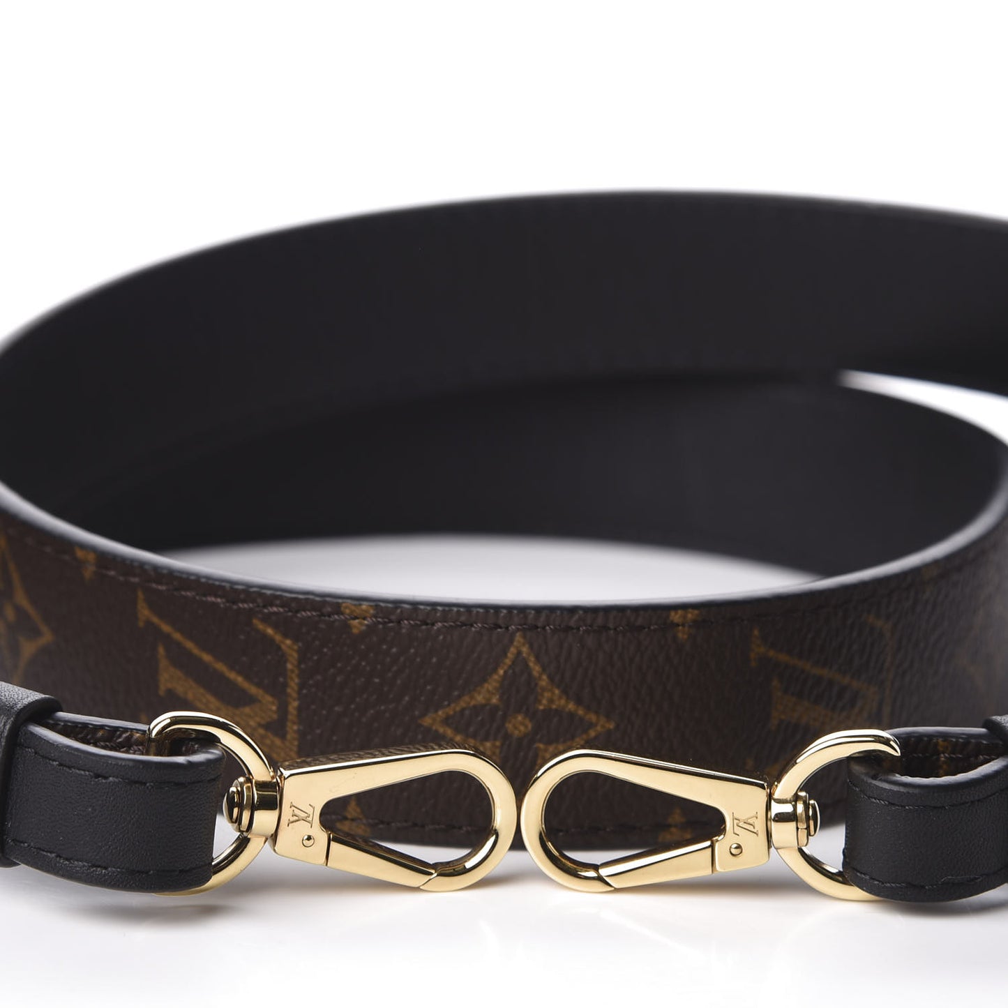 Monogram Bandouliere Shoulder Strap XL Black