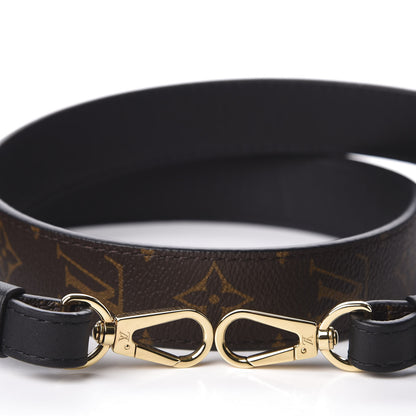 Louis Vuitton Monogram Bandouliere Shoulder Strap XL Black 3 of 6
