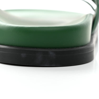 Hermes Nappa Extra Sandals 40 Vert Cactus 9 of 9