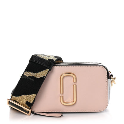 Marc Jacobs Saffiano Small Snapshot Camera Bag Beige Multicolor 1 of 10