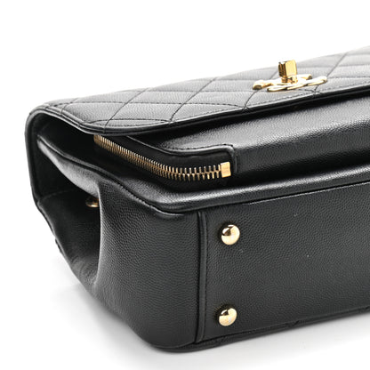 Chanel Caviar Quilted Medium Business Affinity Flap Black 10 of 13