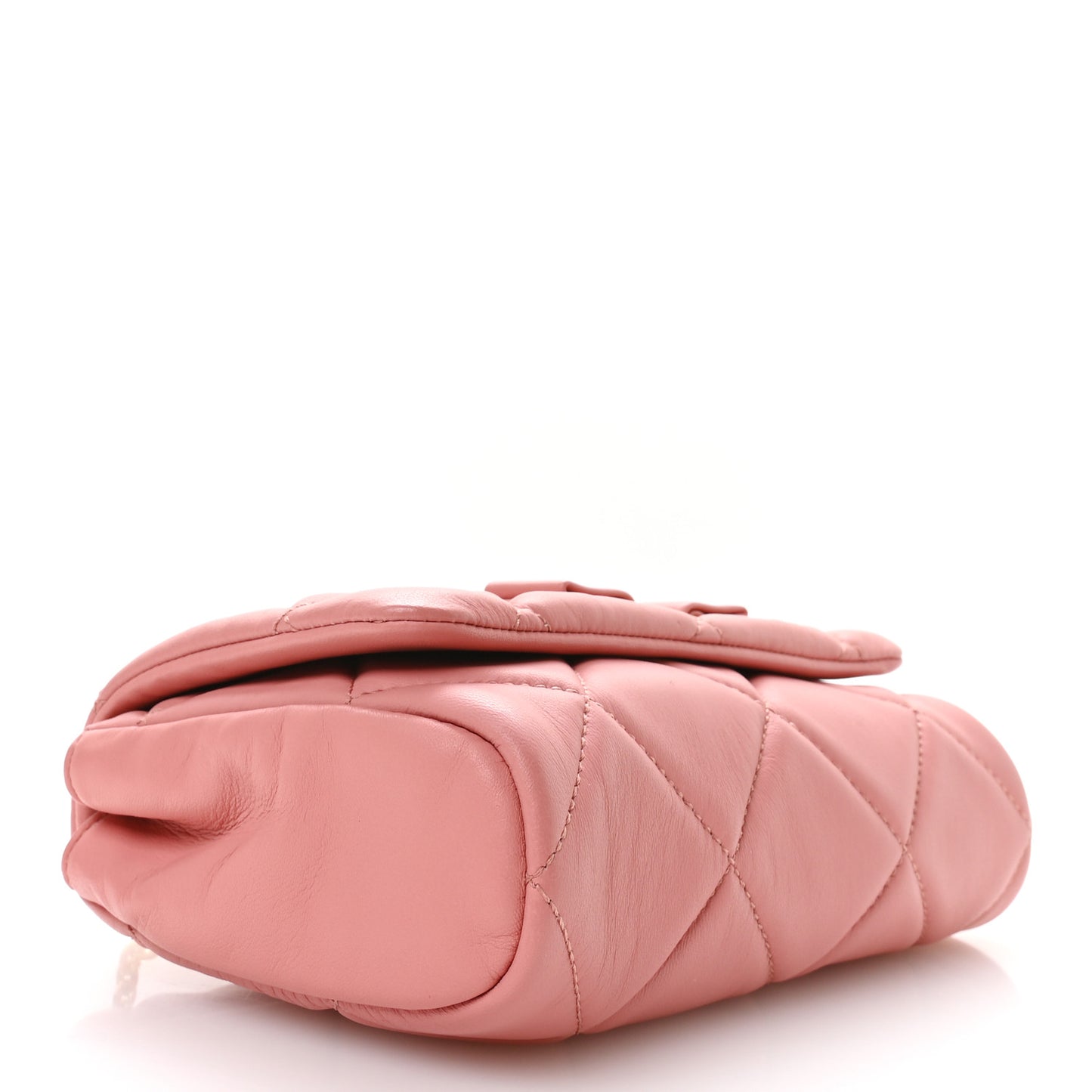 Nappa Quilted Ginny Crossbody Blush