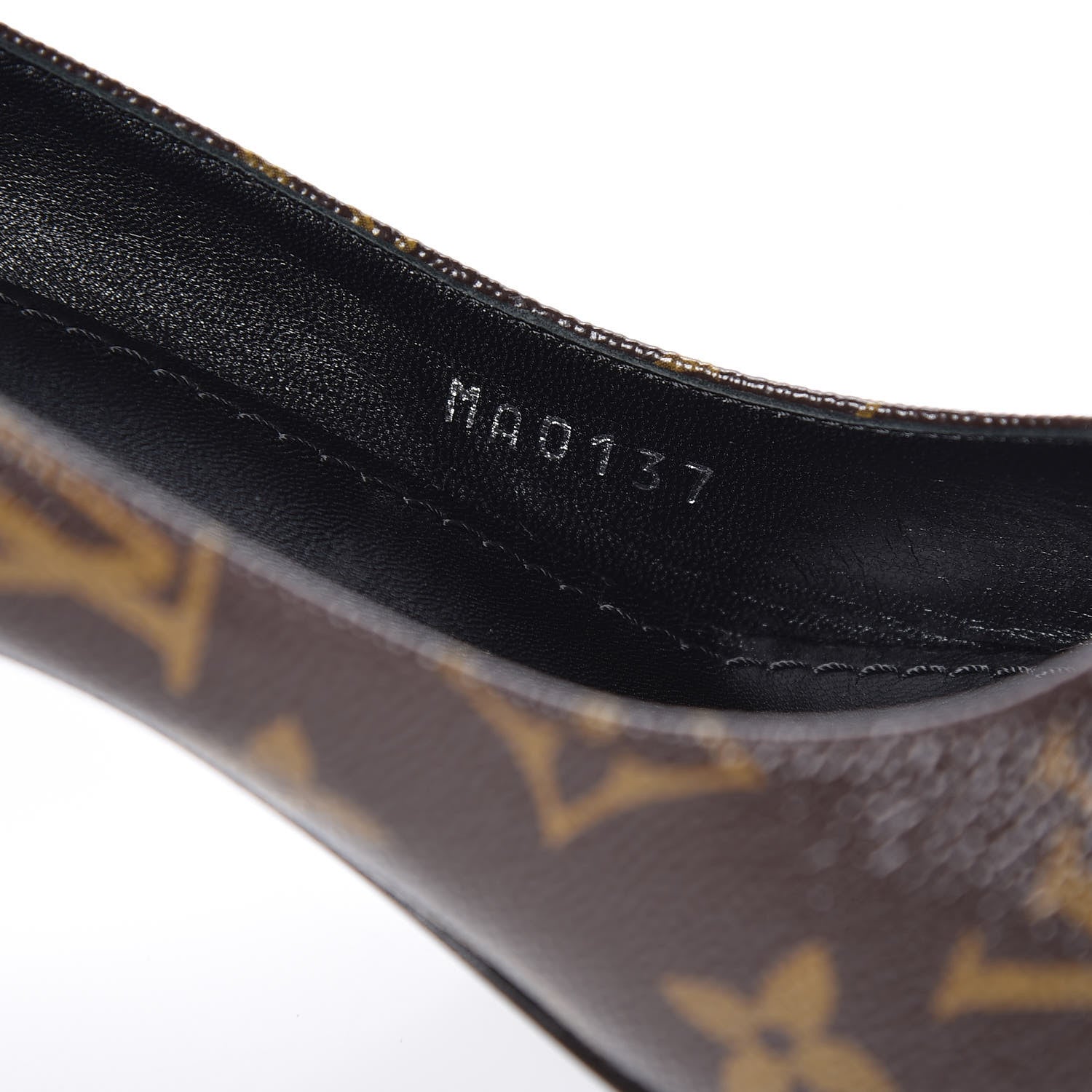 Louis Vuitton Monogram Cherie Pumps 38 Black 8 of 13