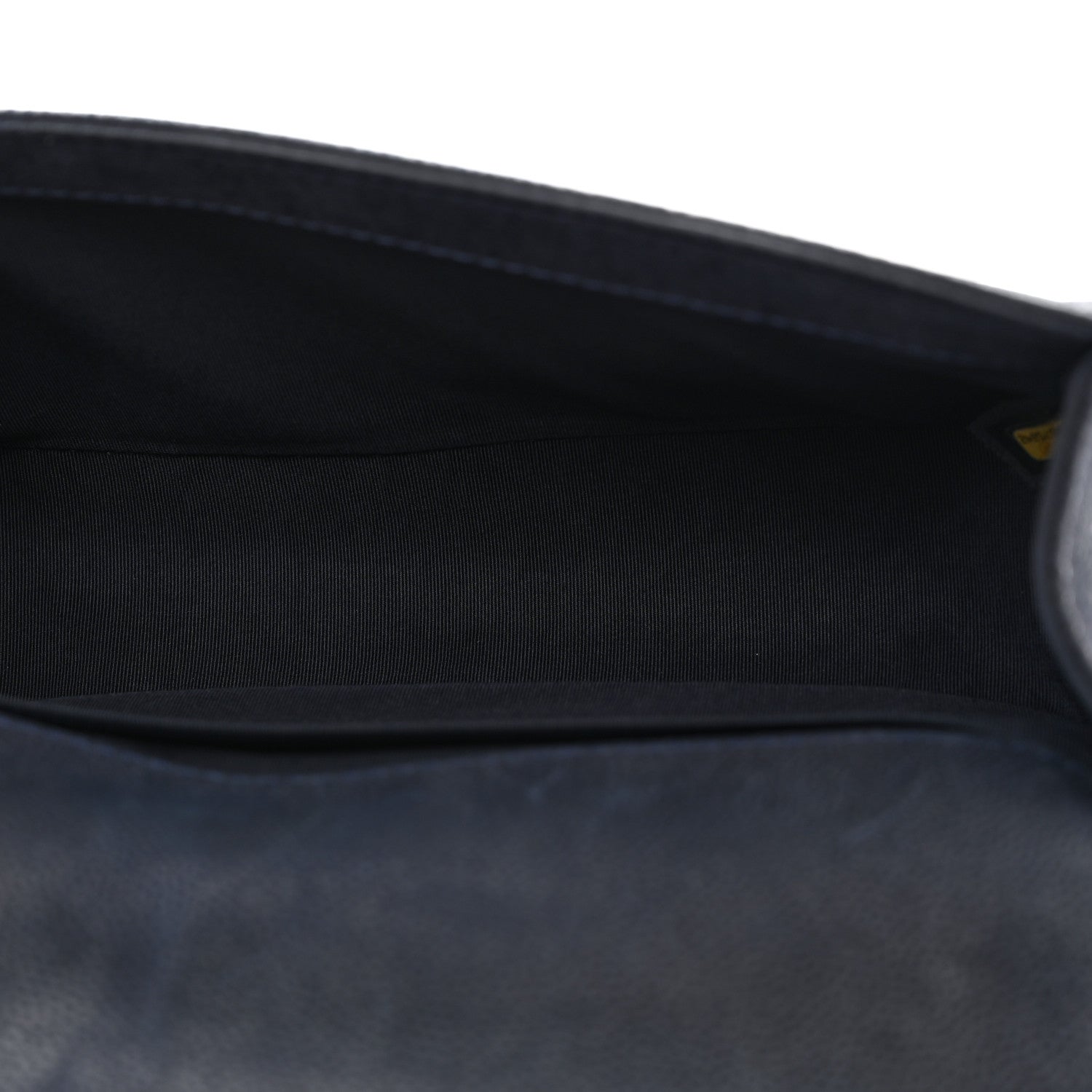 Chanel Iridescent Caviar Quilted Medium Boy Flap Dark Blue 5 of 10