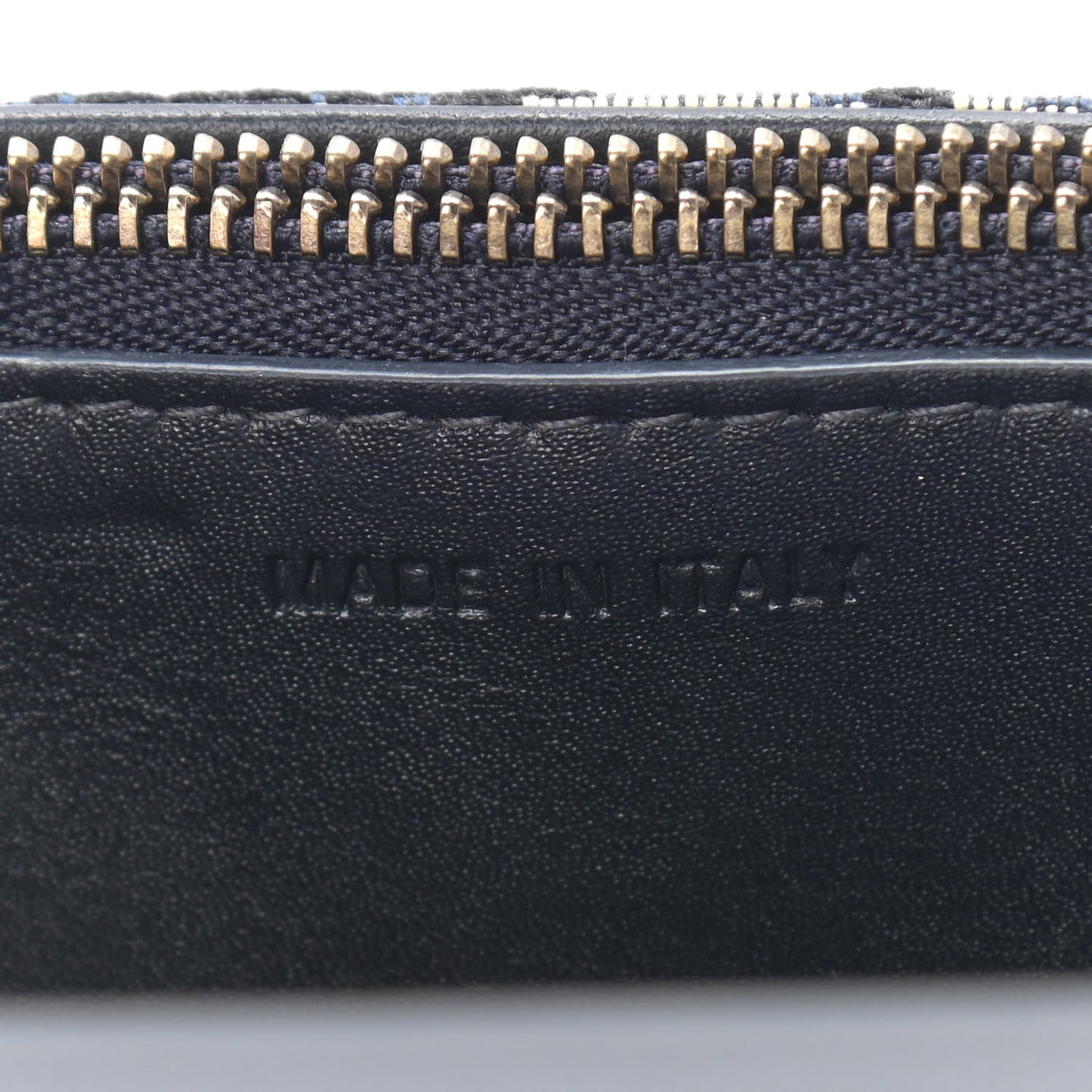 Oblique Saddle Belt Bag Blue