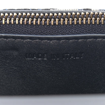 Christian Dior Oblique Saddle Belt Bag Blue 7 of 13