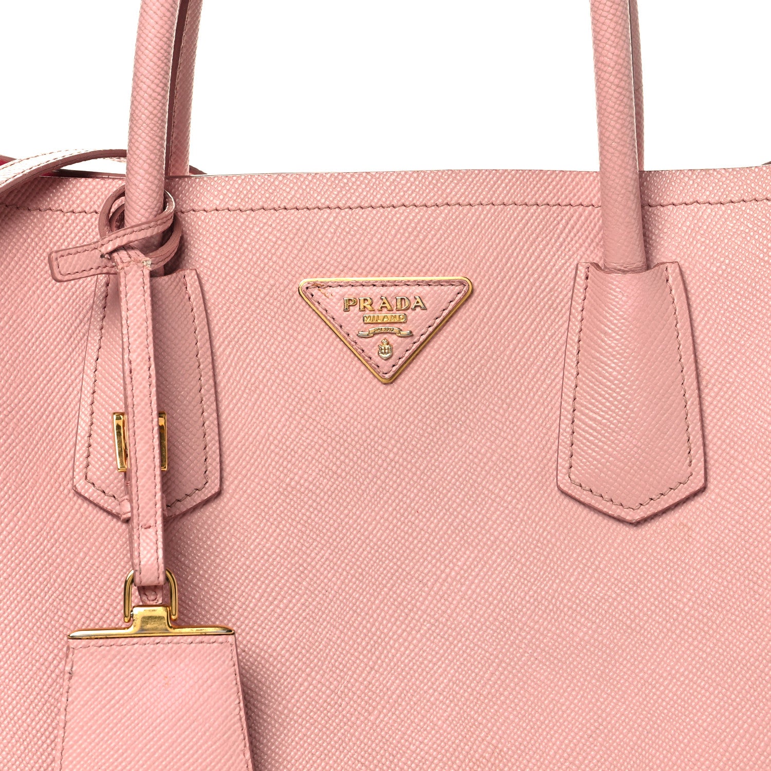 Prada Saffiano Cuir Medium Double Bag Pesco 7 of 14
