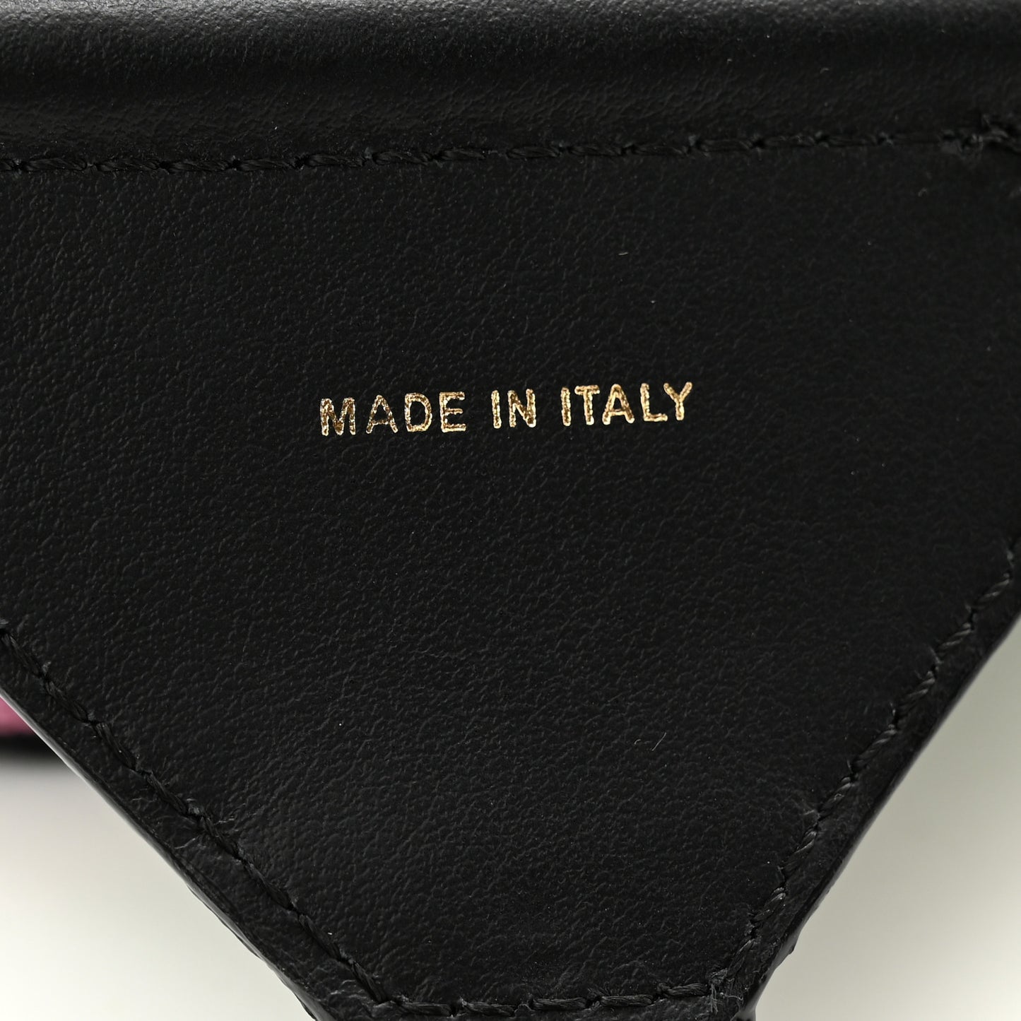 Cannete Ribbon Poly Vitello Century Logo Adjustable Strap You Rosa Antico Verde Black