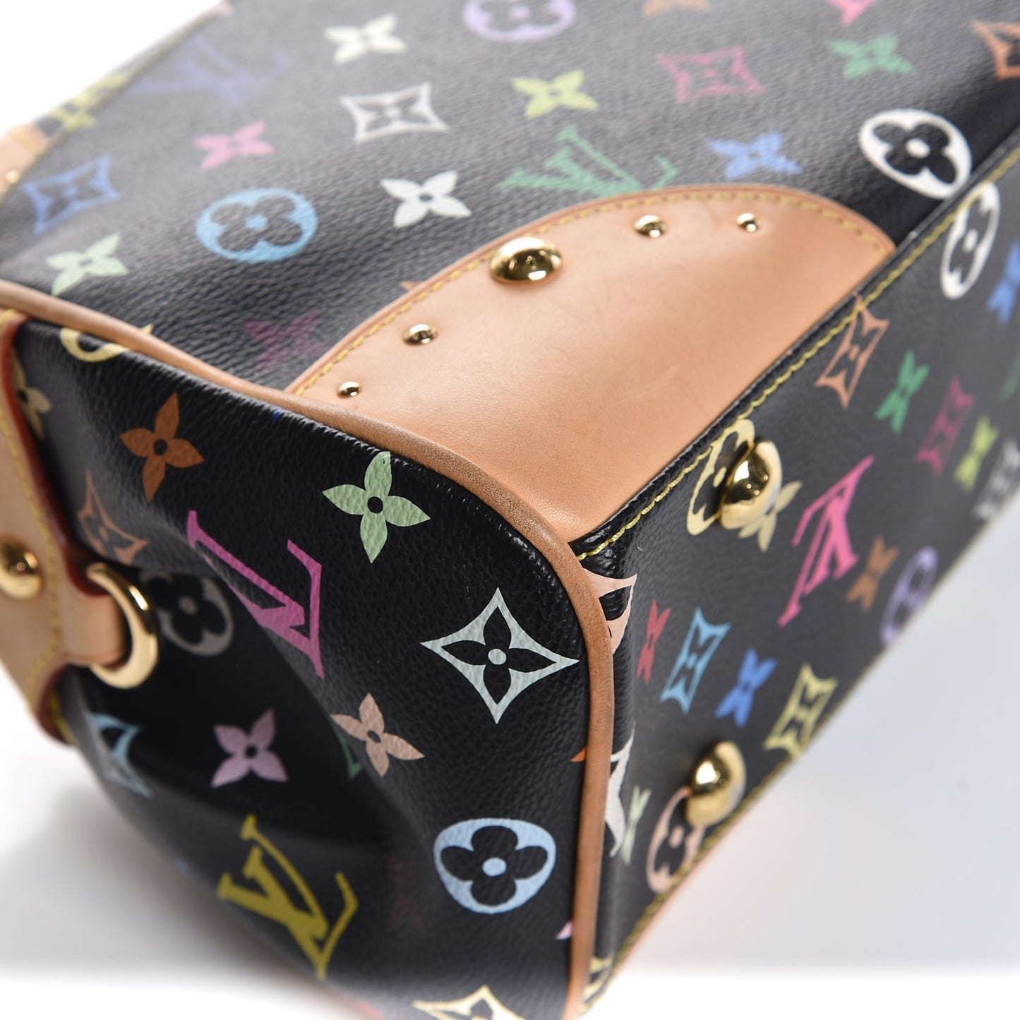 Monogram Multicolor Beverly MM Black