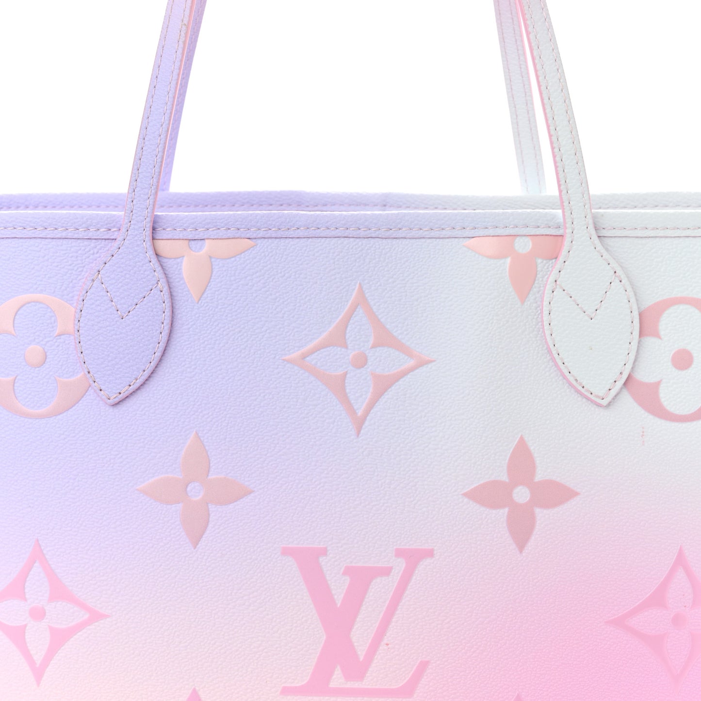 Monogram Giant Spring In The City Neverfull MM Sunrise Pastel