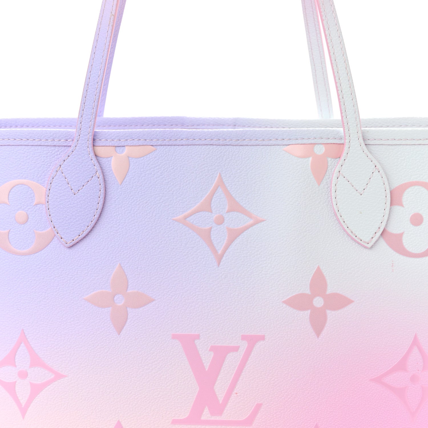 Louis Vuitton Monogram Giant Spring In The City Neverfull MM Sunrise Pastel 7 of 9
