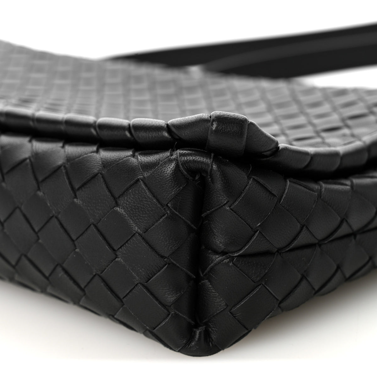 Bottega Veneta Nappa Intrecciato New Olympia Bag Black 10 of 10