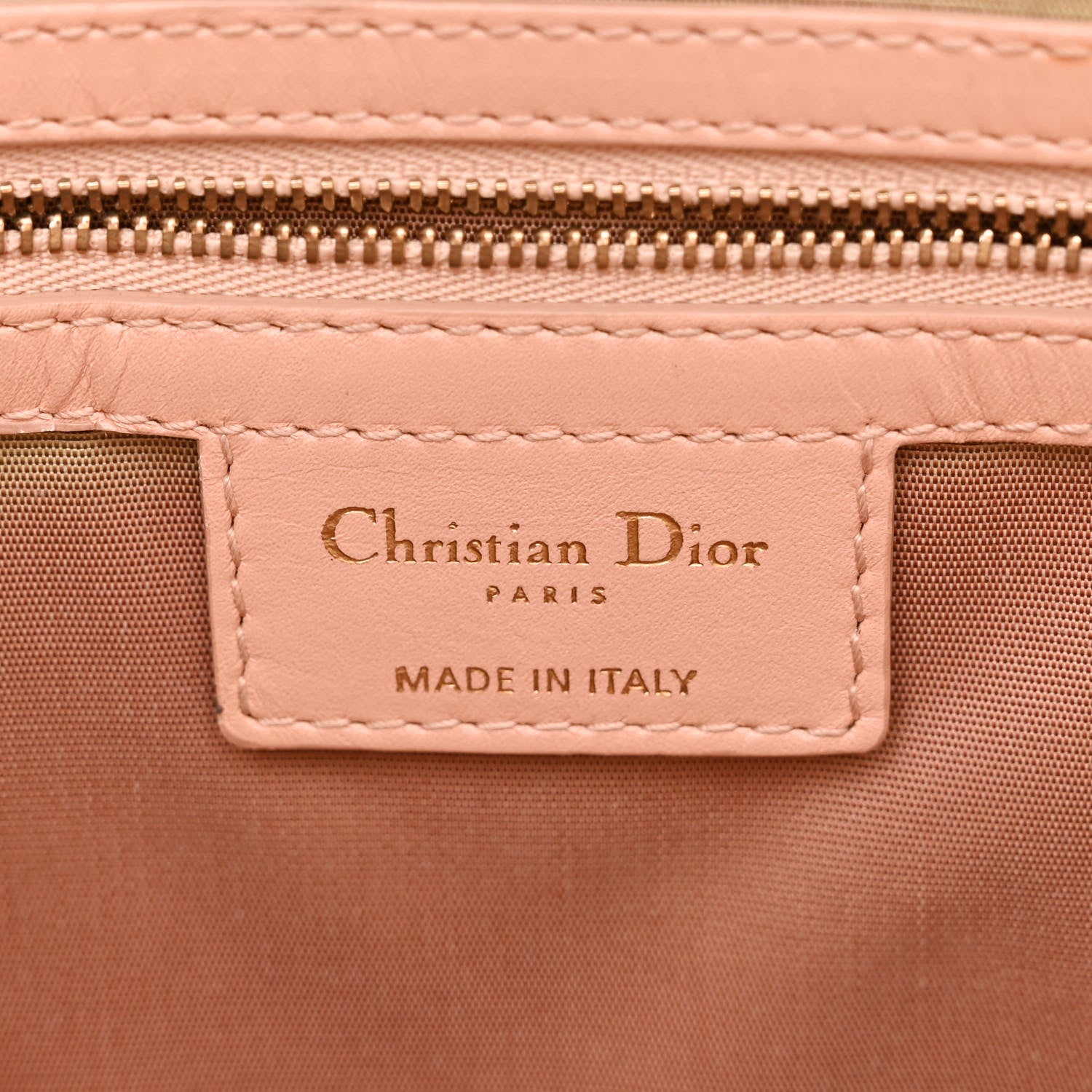 Christian Dior Coated Canvas Cannage Medium Panarea Tote Rosato 6 of 20