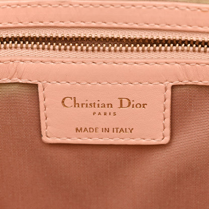Christian Dior Coated Canvas Cannage Medium Panarea Tote Rosato 6 of 20