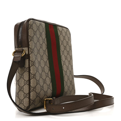 Gucci GG Supreme Monogram Web Small Ophidia Messenger Bag Brown 3 of 10