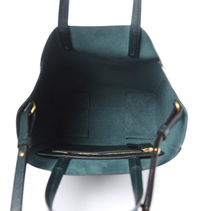Celine Grained Calfskin Small Vertical Cabas Amazone 5 of 9