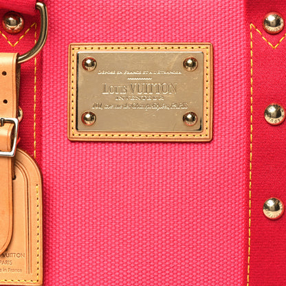 Louis Vuitton Antigua Cabas PM Red 7 of 9