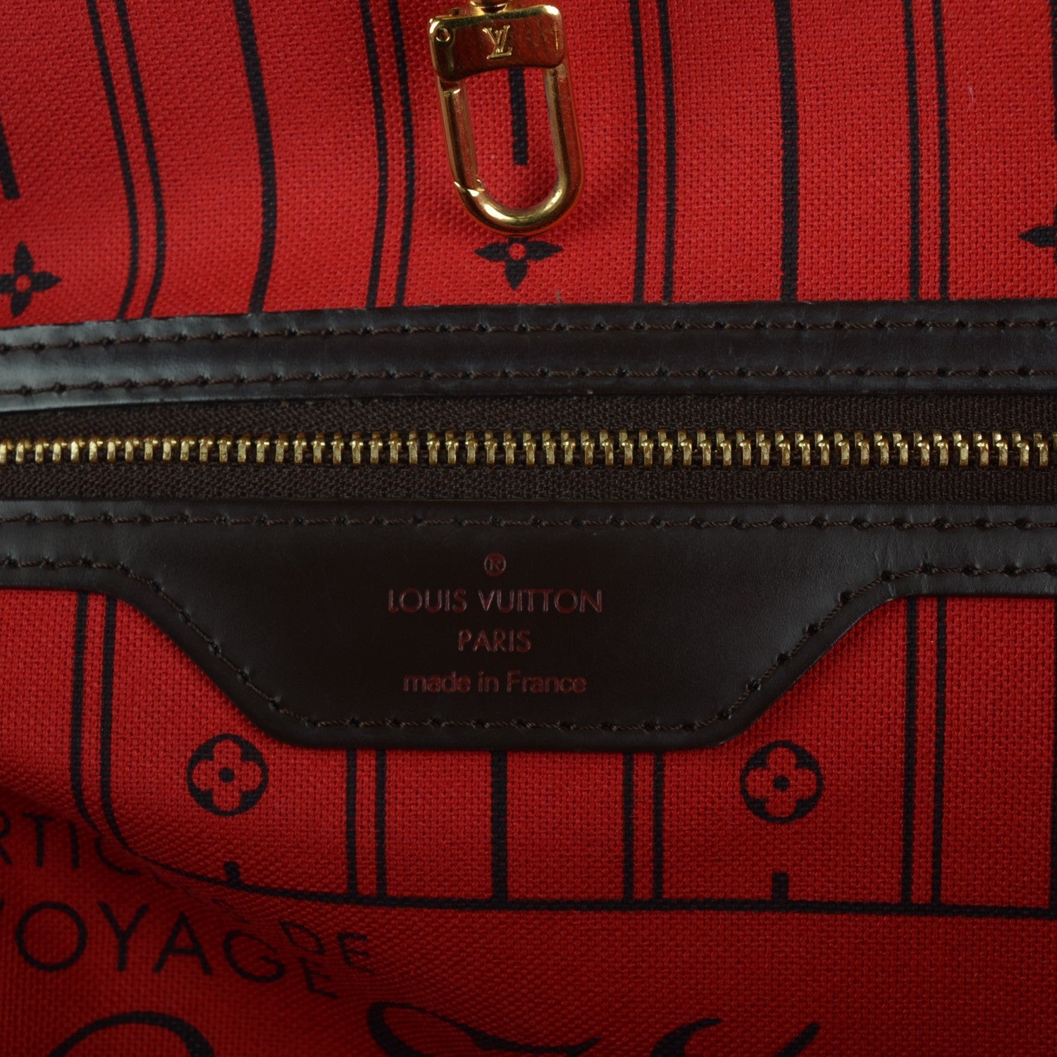 Louis Vuitton Damier Ebene Neverfull GM 6 of 8