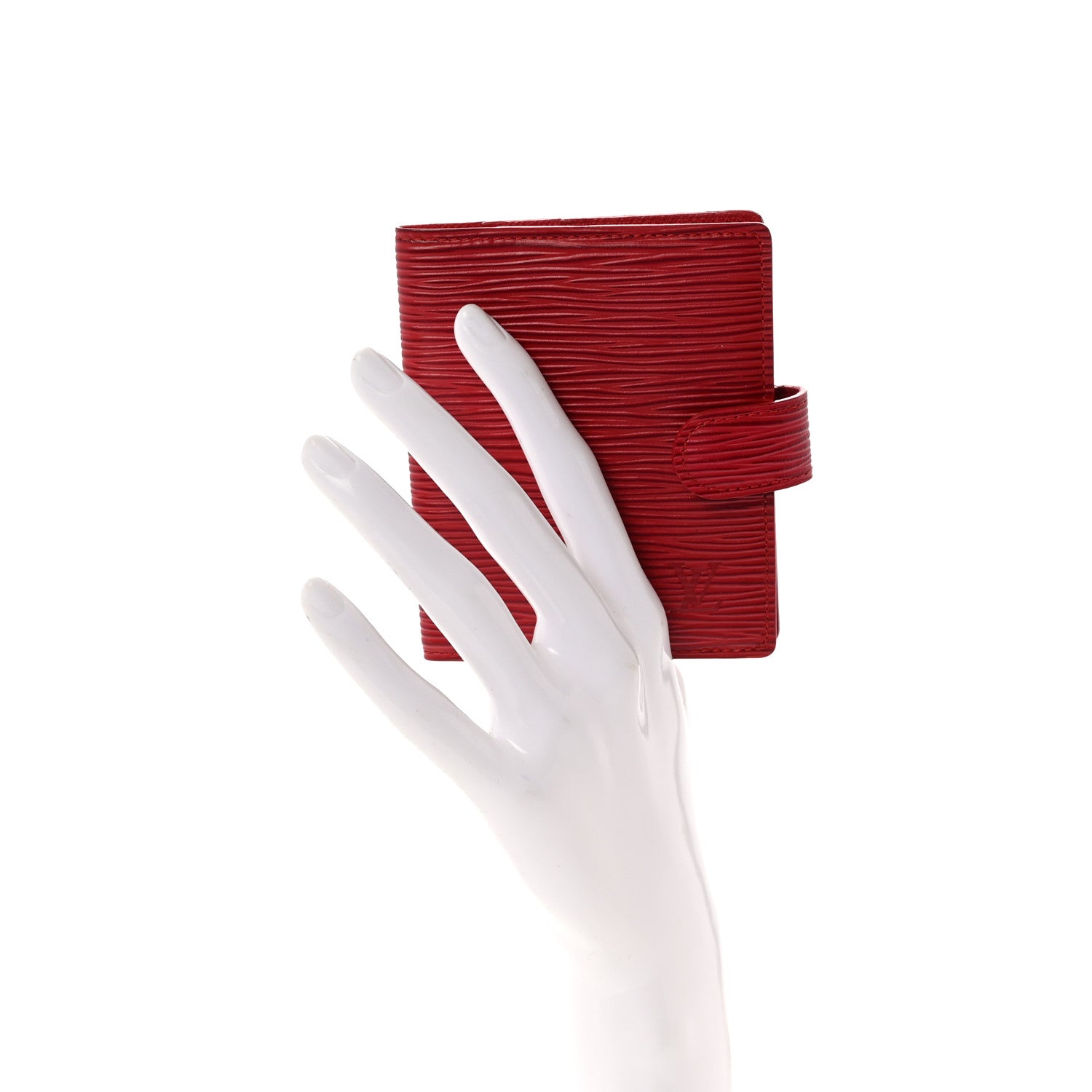 Louis Vuitton Epi Mini Agenda Cover Castillan Red 2 of 6