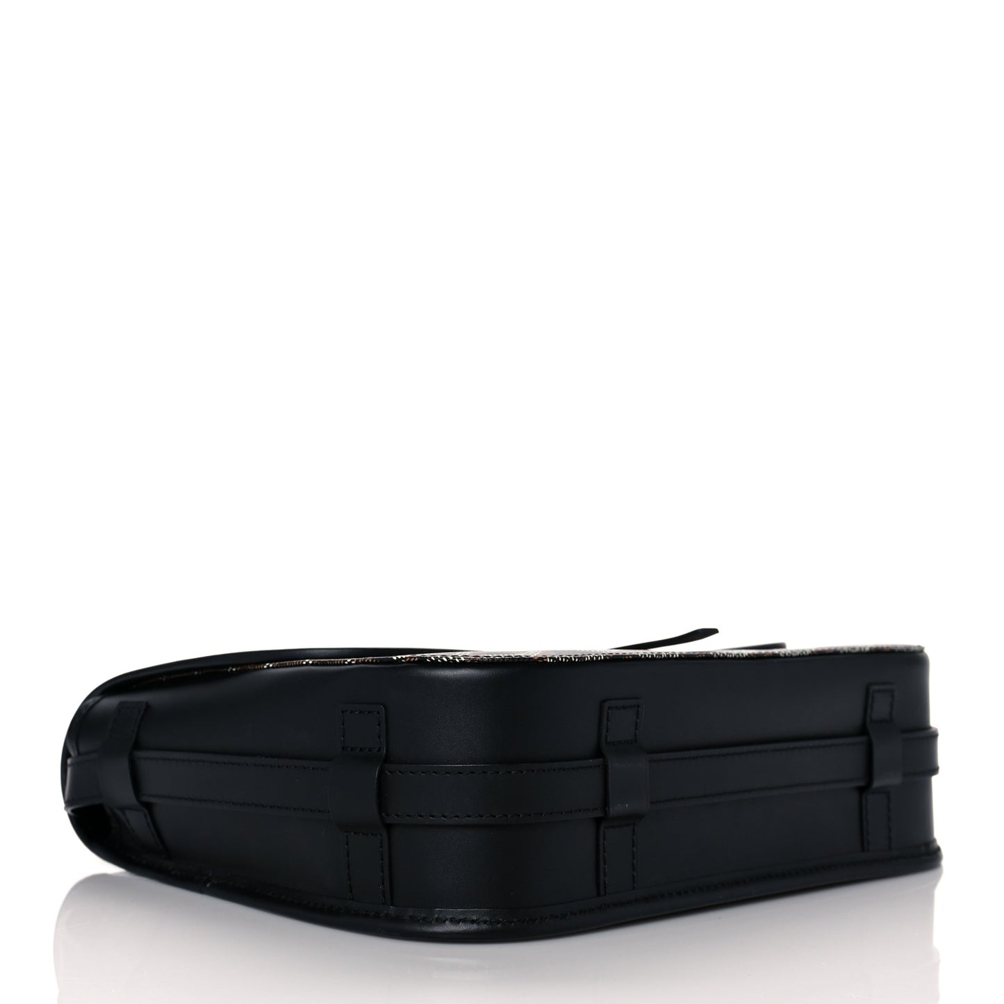 Goyardine Belvedere II MM Messenger Bag Black