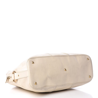 Saint Laurent Calfskin Oversized Muse Ivory 4 of 31