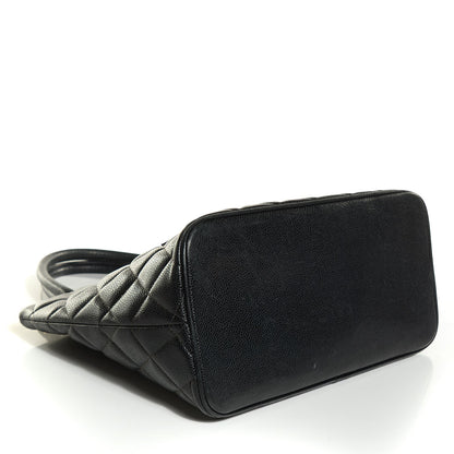 Chanel Caviar Quilted Medallion Tote Black 4 of 7