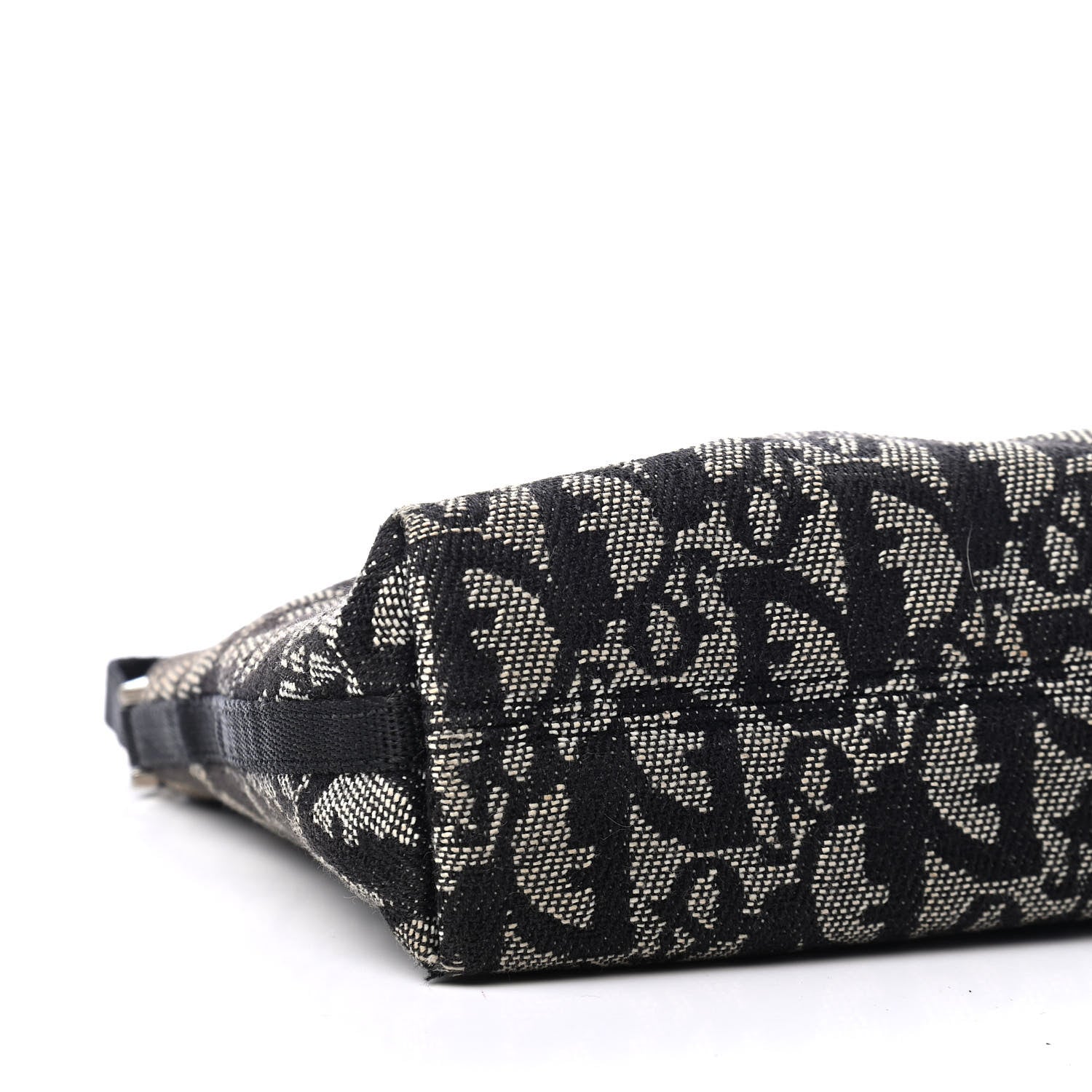 Christian Dior Monogram Shoulder Bag Pochette Black 8 of 9
