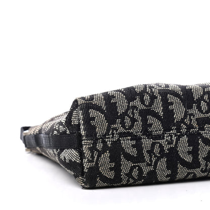 Christian Dior Monogram Shoulder Bag Pochette Black 8 of 9