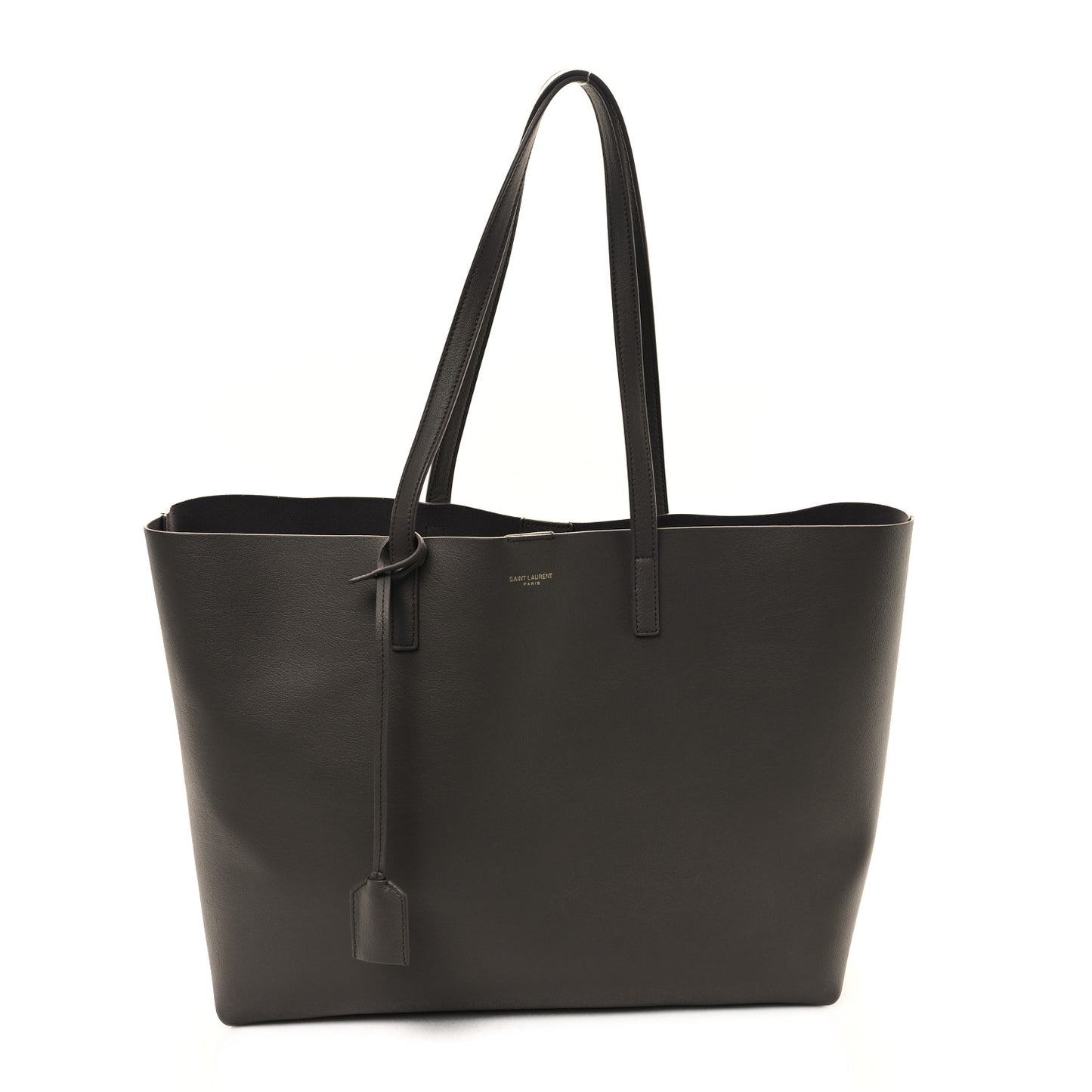 Calfskin Large Shopping Tote Earth