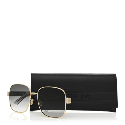 Christian Dior Diorsignature S5U Square Sunglasses Gold 7 of 7