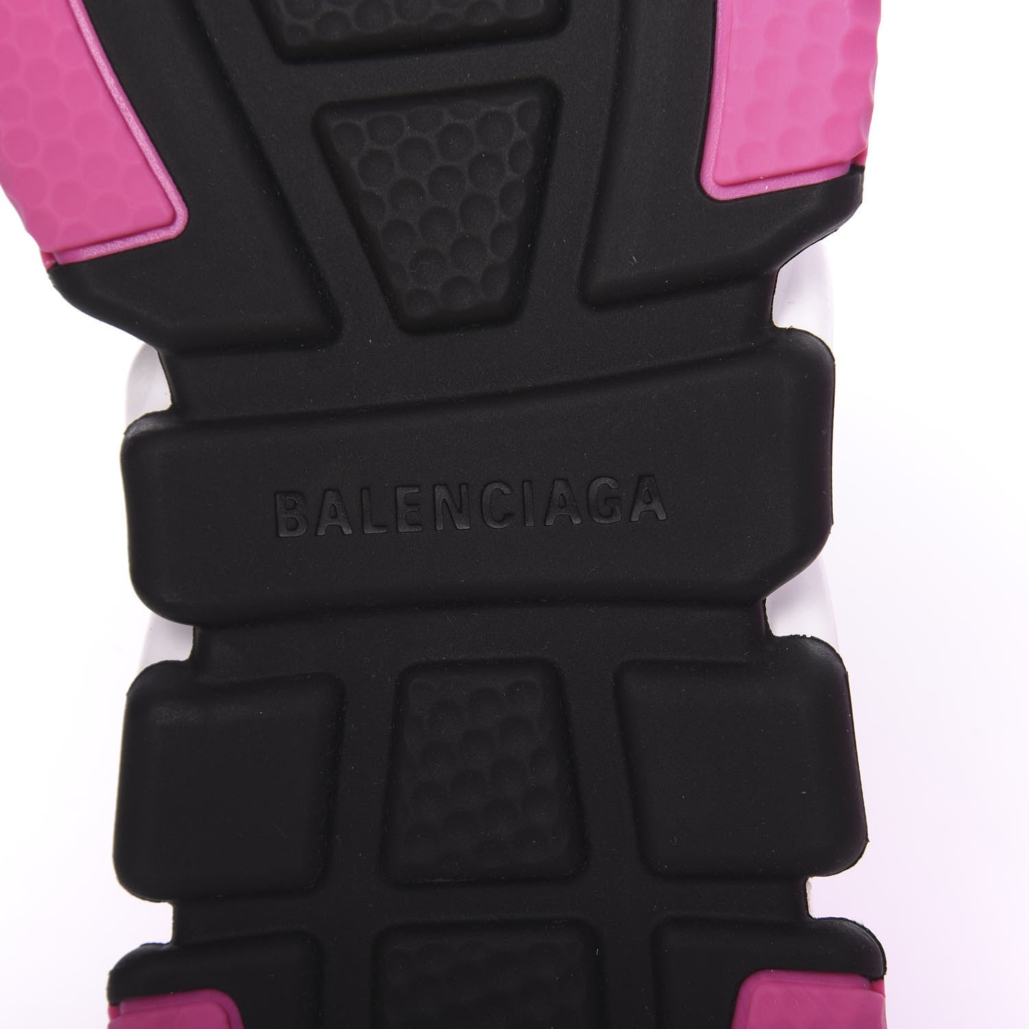 Balenciaga Neoprene Knit Tri-Color Sole Womens Speed Sneakers 37 Pink White Black 6 of 6
